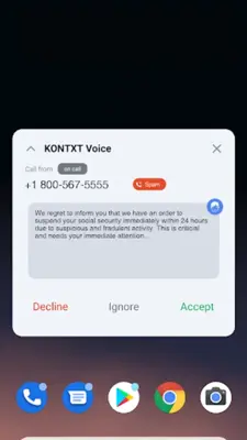 KONTXT Voice android App screenshot 2